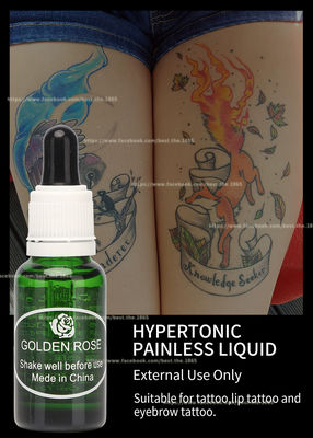 Golden Rose Tattoo Anestezik Uyuşturma Sıvı Kaş Dövme Uyuşturma Kremi