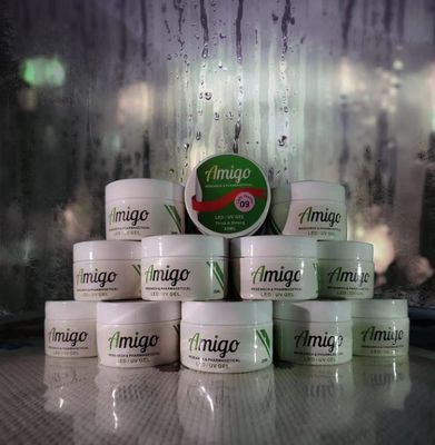 Kolay Soak Off Kalın LED UV Oluşturucu Jel Uzatma kokusuz Parlak renk