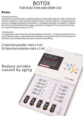 Kozmetik Medikal İçin Toptan Orijinal Meso Terapi Botox Enjeksiyon Serumu Şeffaf