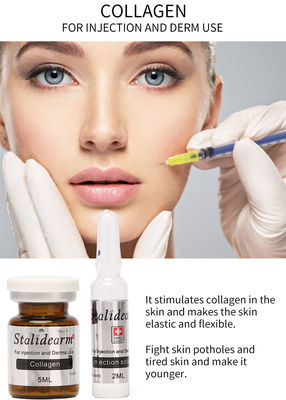 kırışıklıkları gidermek Gençlik Serum Enjeksiyonu 24mg/ml Mezoterapi Yüz Kollajen Enjeksiyonu