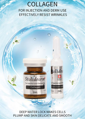 kırışıklıkları gidermek Gençlik Serum Enjeksiyonu 24mg/ml Mezoterapi Yüz Kollajen Enjeksiyonu