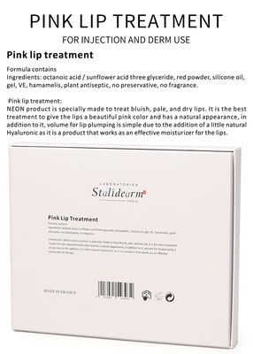 Stalideram Marka Pembe Dudak Enjeksiyon Tedavisi Serum Derma Microneedling Mezoterapi Dudak Onarım Özü