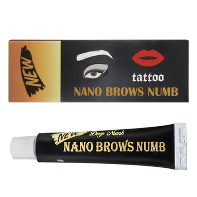 Nano Numb Anestezik Krem / Dövme Lidokain Kremi 10G Dövme Kalıcı Makyaj Lidokain Kremi