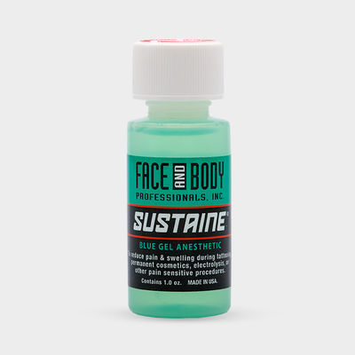 Lidokain Sustaine Mavi Jel Anestezik Dövme Uyuşturma 1.2OZ Anti Alerji
