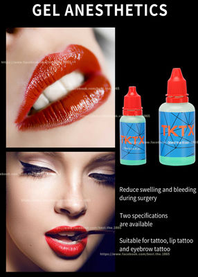 %40 15ml 30ml Lidokain Uyuşturucu Jel Ağrısız TKTX Anestezik Jel Cilt İçin