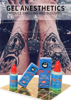 %40 15ml 30ml Lidokain Uyuşturucu Jel Ağrısız TKTX Anestezik Jel Cilt İçin