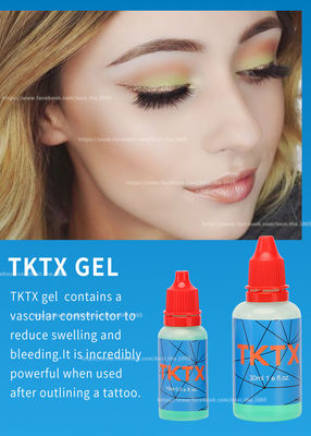 %40 15ml 30ml Lidokain Uyuşturucu Jel Ağrısız TKTX Anestezik Jel Cilt İçin