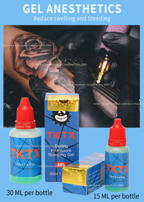%40 15ml 30ml Lidokain Uyuşturucu Jel Ağrısız TKTX Anestezik Jel Cilt İçin