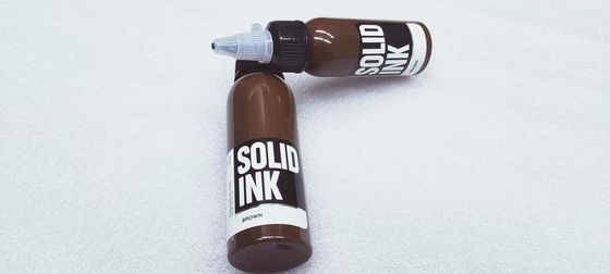 Doğal Renk Kalıcı Makyaj Pigmenti 30ML 60ML Katı Mürekkep Dövme Mürekkebi