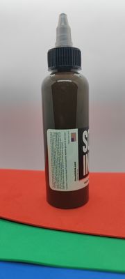 Organik Vegan Katı Mürekkep Dövme Mürekkebi Koyu Kahverengi 30ML 260ML Toksik Olmayan