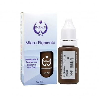 30 Renk Biotouch Pure Pigment Kalıcı Makyaj Kozmetik Dövme Mürekkebi 15ml