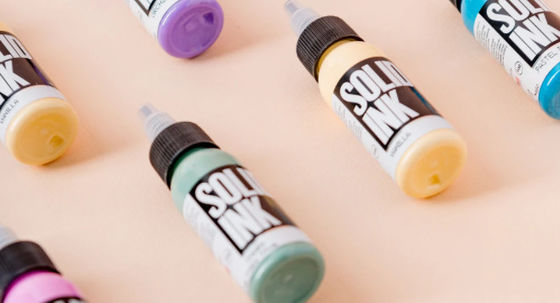 Tehlikesiz Renkler Dövme Mürekkebi Pigment Katı 30ML 60ML gliserinli