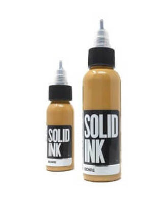 Ocher Katı Mürekkep Dövme Mürekkebi Mikro Pigment 30ML 60ML 120ML 260ML