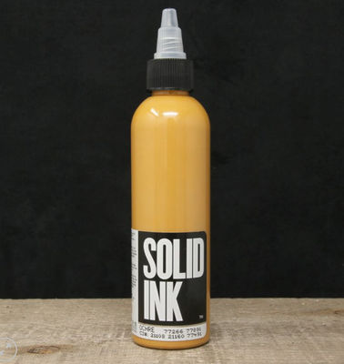 Ocher Katı Mürekkep Dövme Mürekkebi Mikro Pigment 30ML 60ML 120ML 260ML