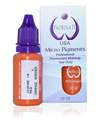 Biotouch MikrGel polishgment Turuncu Pigment Renk Kalıcı Makyaj Microblading Malzemeleri Kaş Gölgeleme MikrGel polishgmentasyon