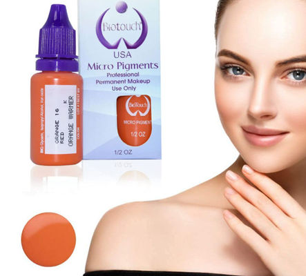 Biotouch MikrGel polishgment Turuncu Pigment Renk Kalıcı Makyaj Microblading Malzemeleri Kaş Gölgeleme MikrGel polishgmentasyon
