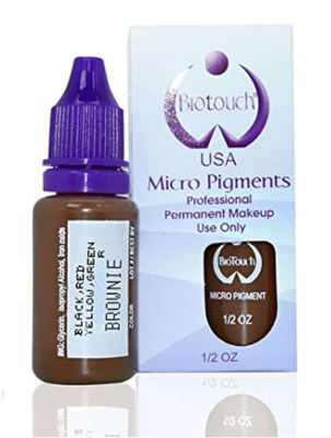 Biotouch Mikro Pigment Brownie Pigment Renk Kalıcı Makyaj Microblading Malzemeleri Kaş Gölgelendirme MikrGel polishgmentasyon