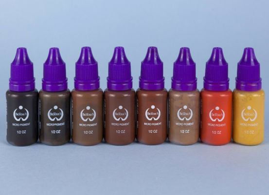 Biotouch Mikro Pigment Koyu Kahverengi Pigment Renk Kalıcı Makyaj Microblading Malzemeleri Kaş Gölgelendirme MikrGel polishgmentasyon