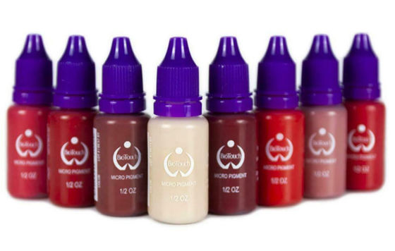 Biotouch Mikro Pigment Kırmızı Pigment Renk Kalıcı Makyaj Microblading Malzemeleri Kaş Gölgelendirme MikrGel polishgmentasyon