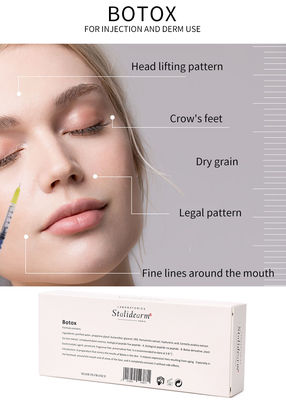 Stalideram Orijinal Botox Enjeksiyonu Daha Genç Yüz İçin Mezo Terapi Güvenli İyi Doğal Etki
