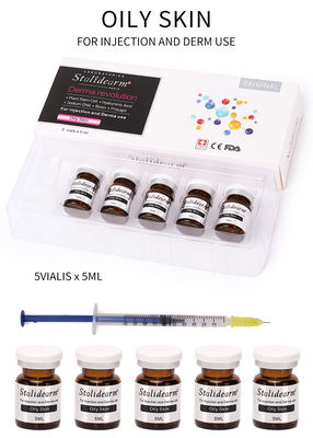 Yağlı Ciltler İçin Enjeksiyon Serumu 5ml/Şişe Güvenli İyi Etki Özü Seti Orijinal Stalidearm Markası