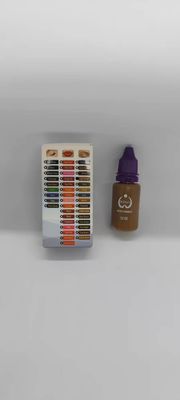 Biotouch MikrGel polishgment Açık Kahverengi Pigment Renk Kalıcı Makyaj Microblading Malzemeleri Kaş Gölgelendirme