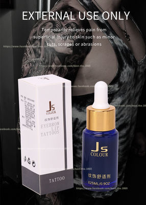 JS Dövme Uyuşturma Solüsyonu Lidocaine Anestezik Gel Kalıcı Makyaj Uyuşturma Sıvısı