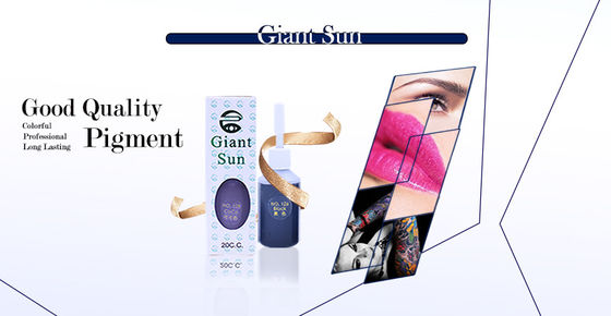 Kaş Dudak Dövme için Yarı Kalıcı Makyaj Pigment Orijinal Dövme Mürekkebi 20ml